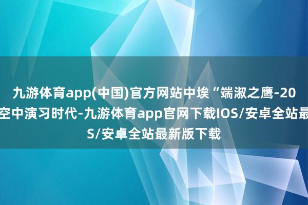 九游体育app(中国)官方网站中埃“端淑之鹰-2025”聚首空中演习时代-九游体育app官网下载IOS/安卓全站最新版下载